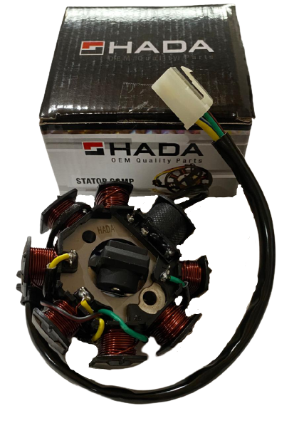 PLAQUETA DE ENCENDIDO COMP. MOTOMEL BLITZ 110 (8 ) C/MAGNETO HADA ETR020