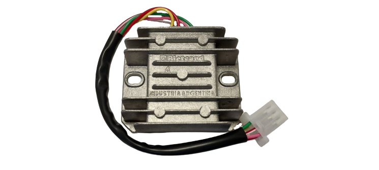 REGULADOR 12V MOTOMEL BLITZ 110 C/SALIDA LUZ 9A PIETCARD 1413