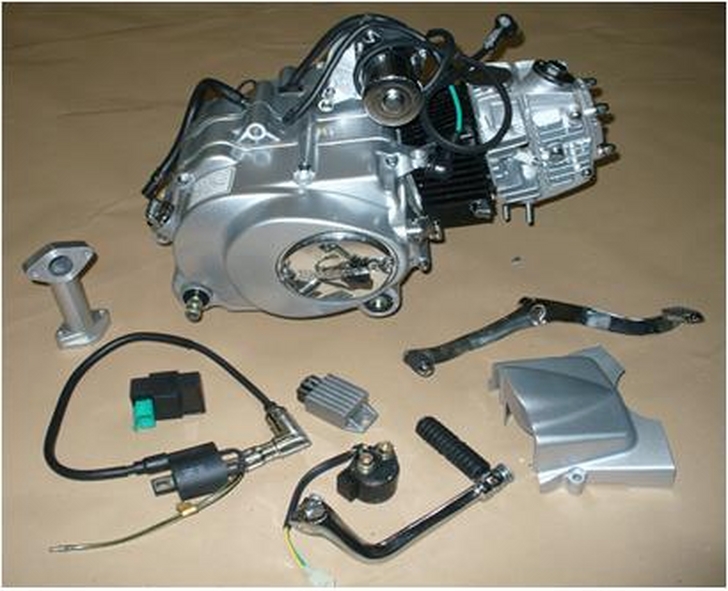 MOTOR COMPLETO 110cc C/CERTIFICADO MOTOMEL