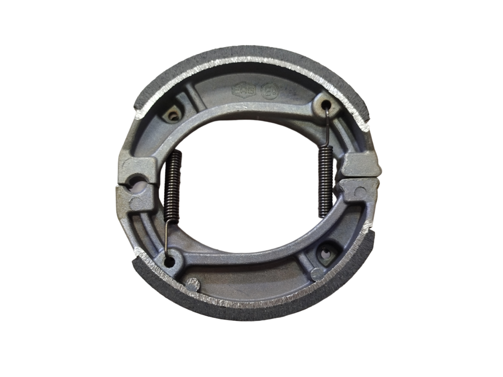 ZAPATA DE FRENO GILERA SMASH 110 /BIT/ TRIP/ OTRAS (RESORTE CRUZADO) JRS OMR31564