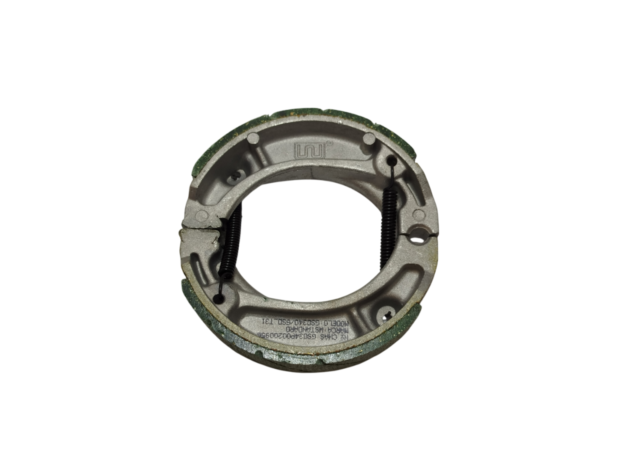 ZAPATA DE FRENO GILERA SMASH 110 BIT/ TRIP/ OTRAS (RESORTE CRUZADO) W-STANDARD SP05625